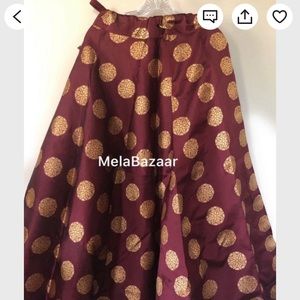 Banarsi lehenga skirt.